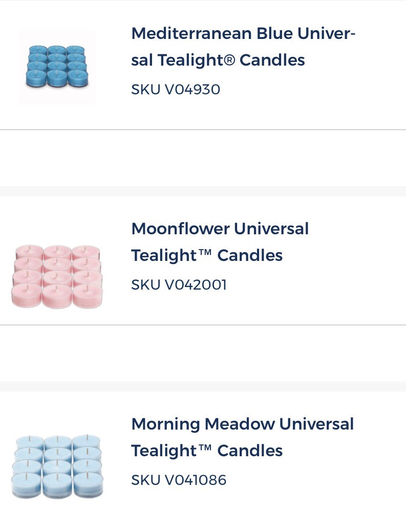 Partylite Tealight candles (12 pack)