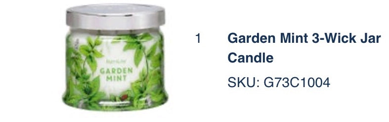 Partylite 3 wick jar candles