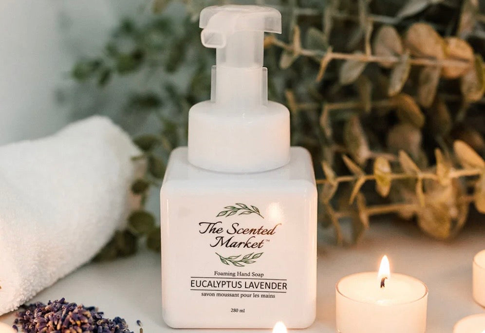 The Scented Market Foaming Hand Soap Eucalyptus Lavender
