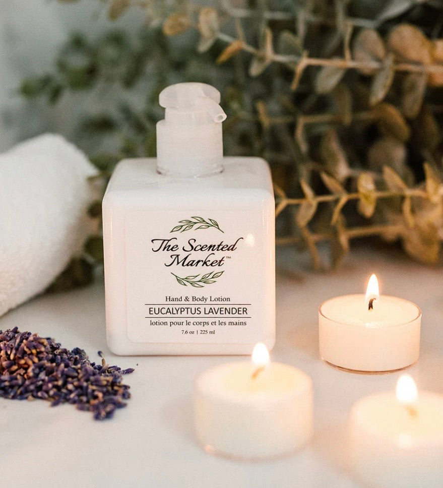 The Scented Market Hand and Body Lotion Eucalyptus Lavender