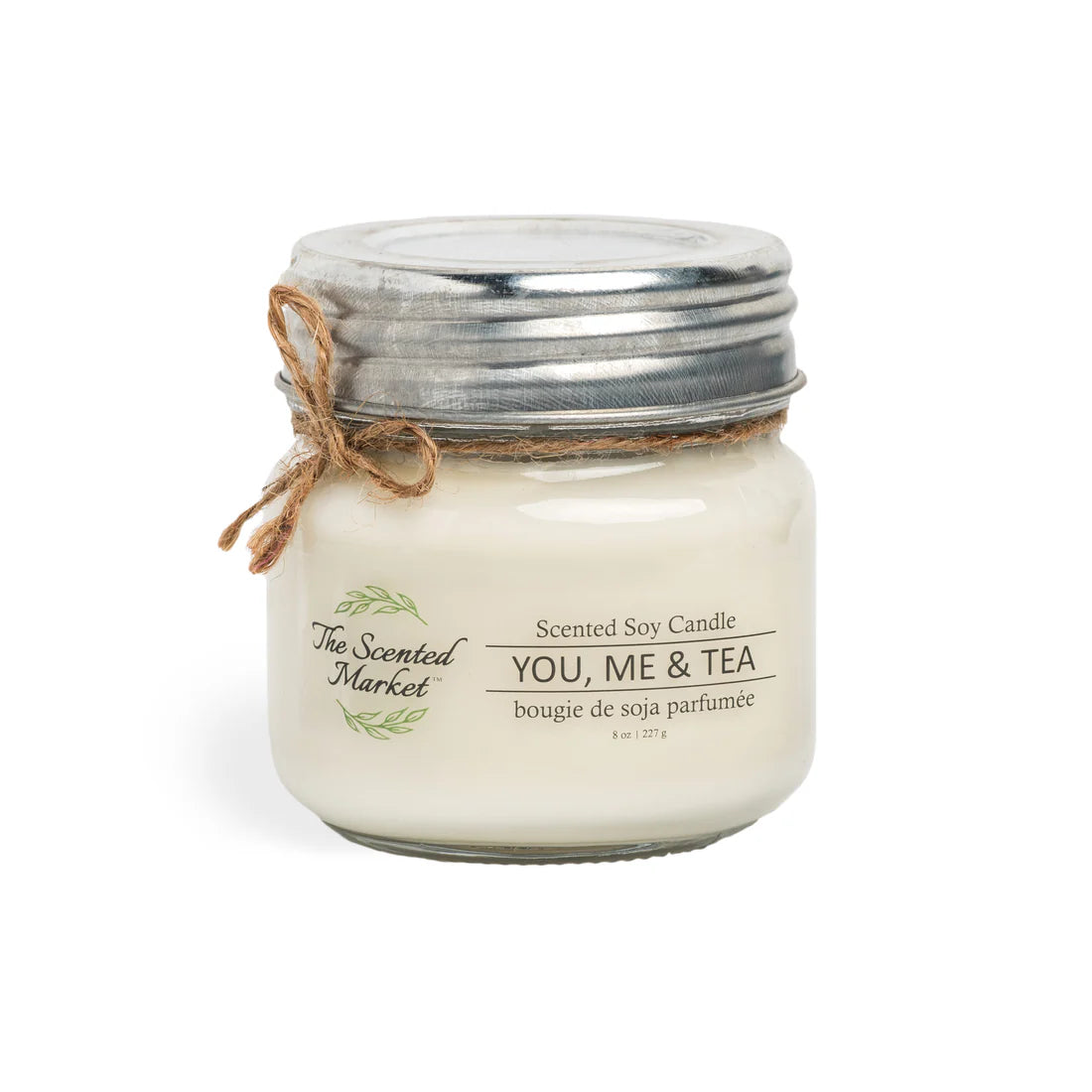 The Scented Market Soy Candle You, Me and Tea 8 oz