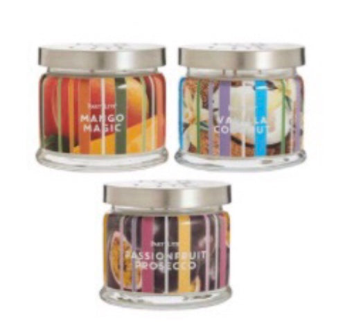 Partylite 3 wick jar candles