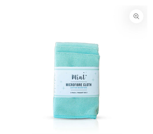 Mint Microfibre Cloths