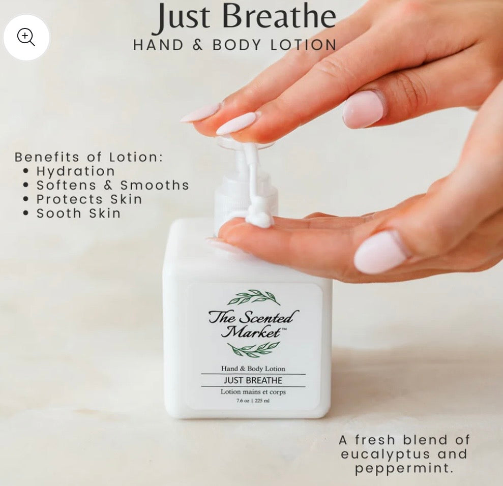 The Scented Market Hand and Body Lotion Just Breathe