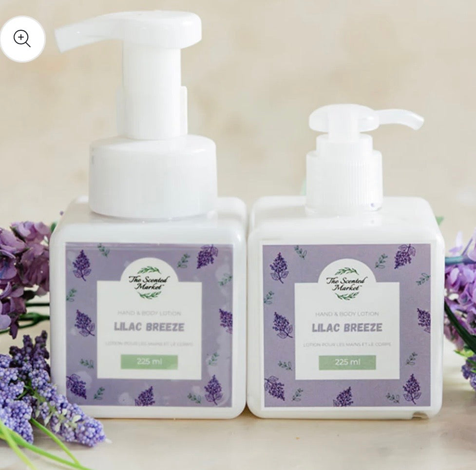 The Scented Market Lilac Breeze Soap and Lotion Set