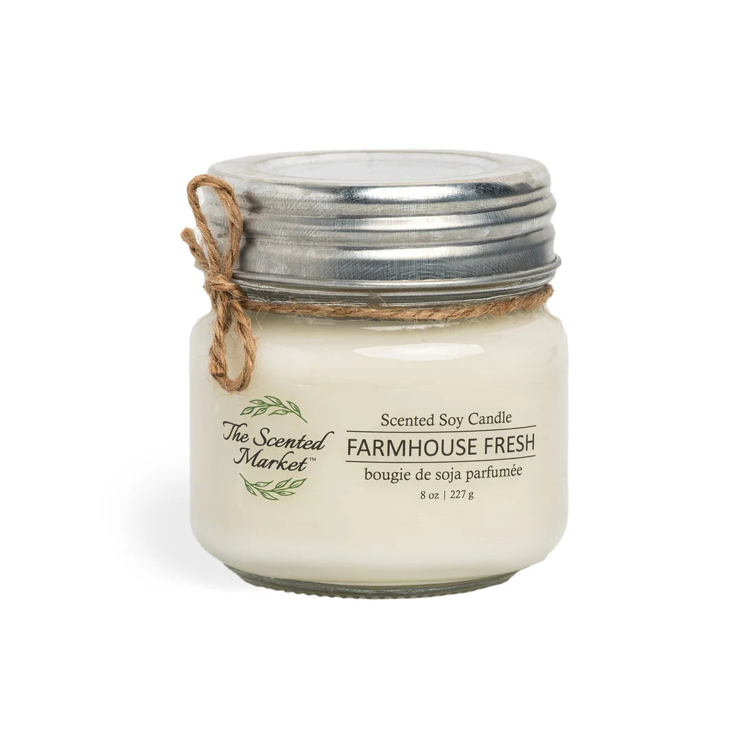 The Scented Market Soy Candle Farm House Fresh