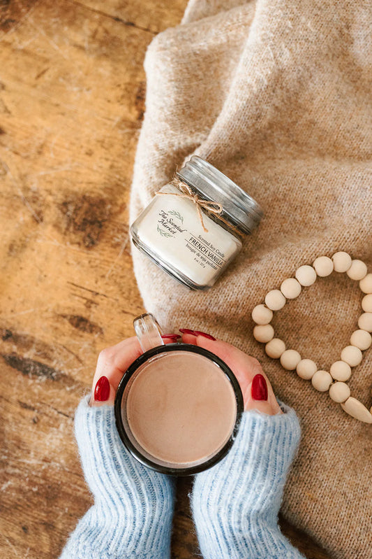The Scented Market Soy Candle French Vanilla 8 oz