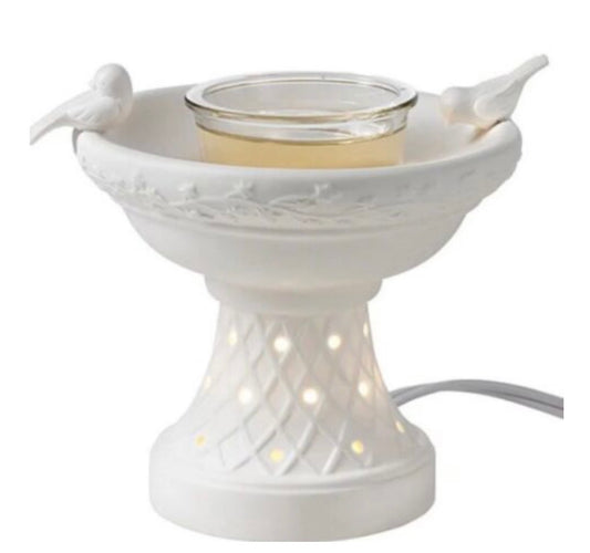 PartyLite Birdbath Scent Glow Warmer